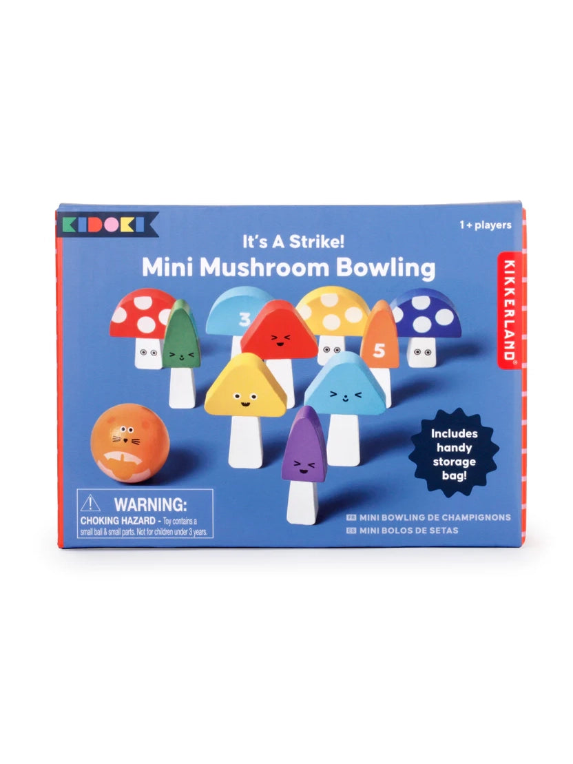 It's a Strike! Mini Mushroom Bowling