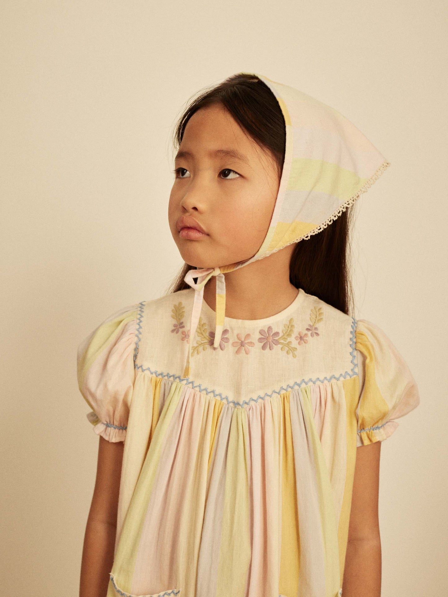 Kiki Dress - Painters Stripe