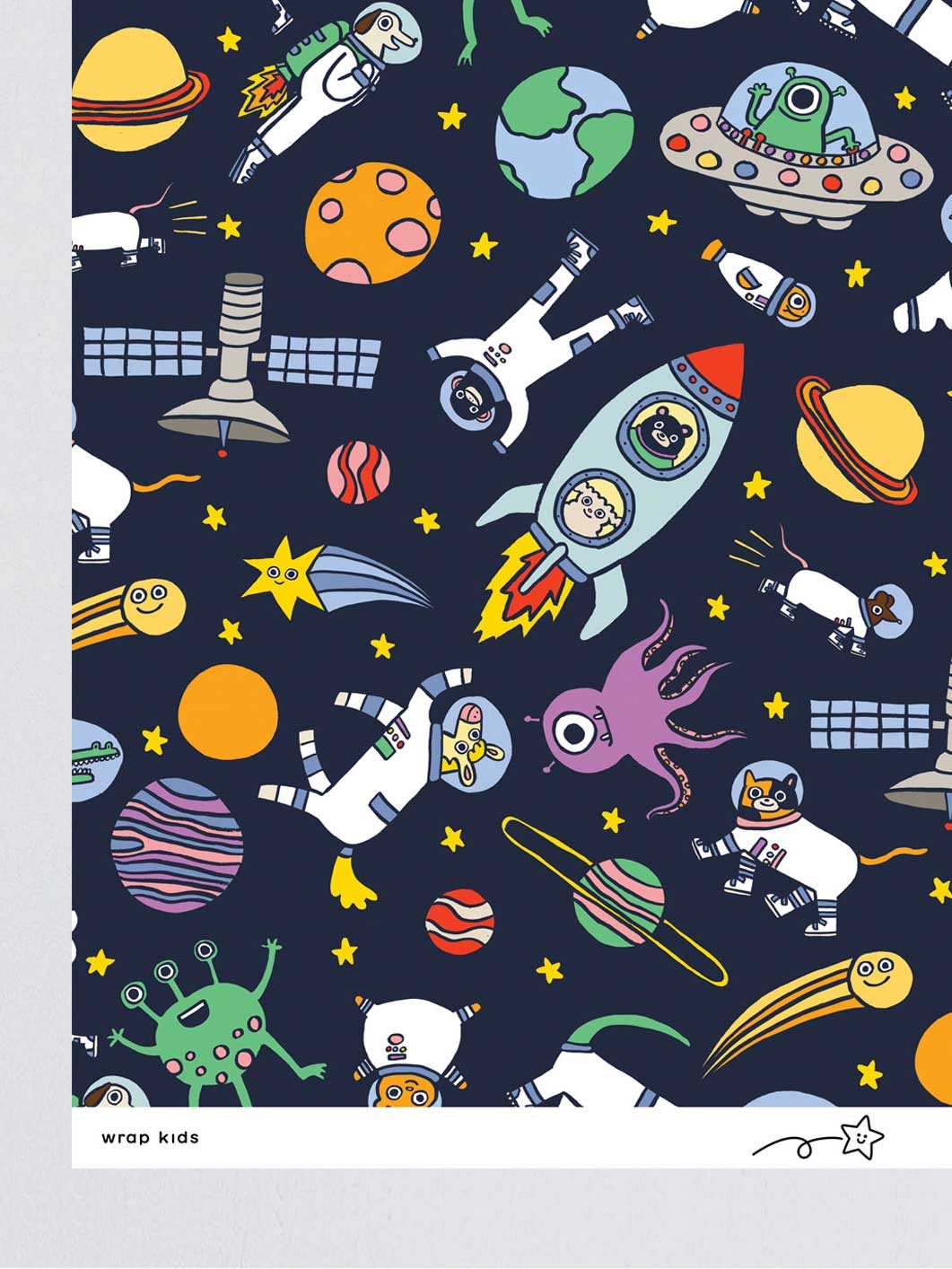 Space Wrapping Paper