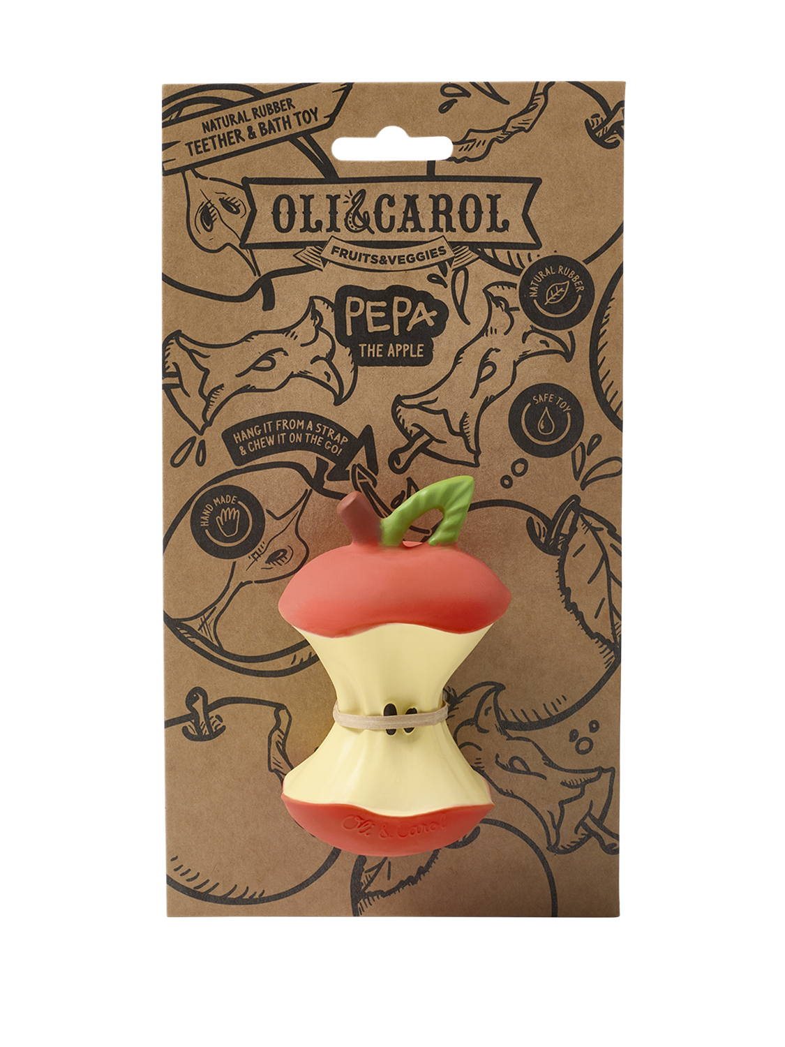 Pepa the Apple Baby Teether