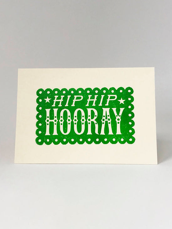 Hip Hip Hooray Card
