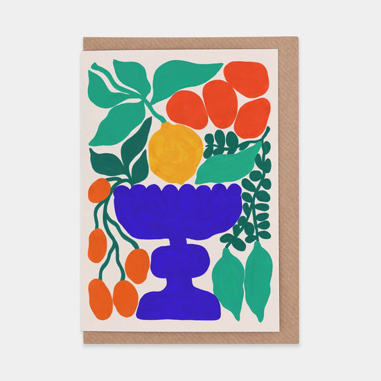 Fruit Bowl Greetings Card