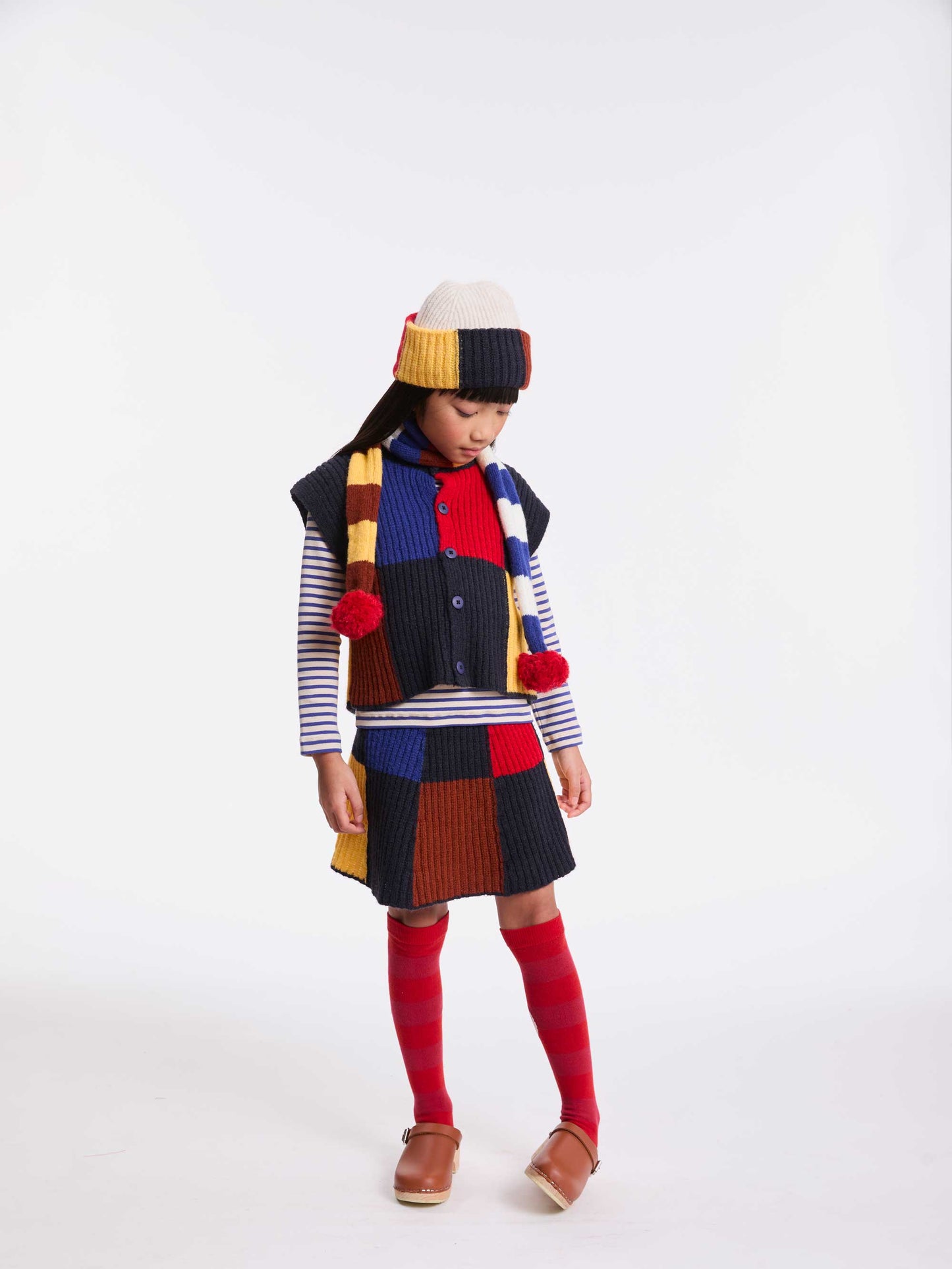 Rust Wynken Palette Sock