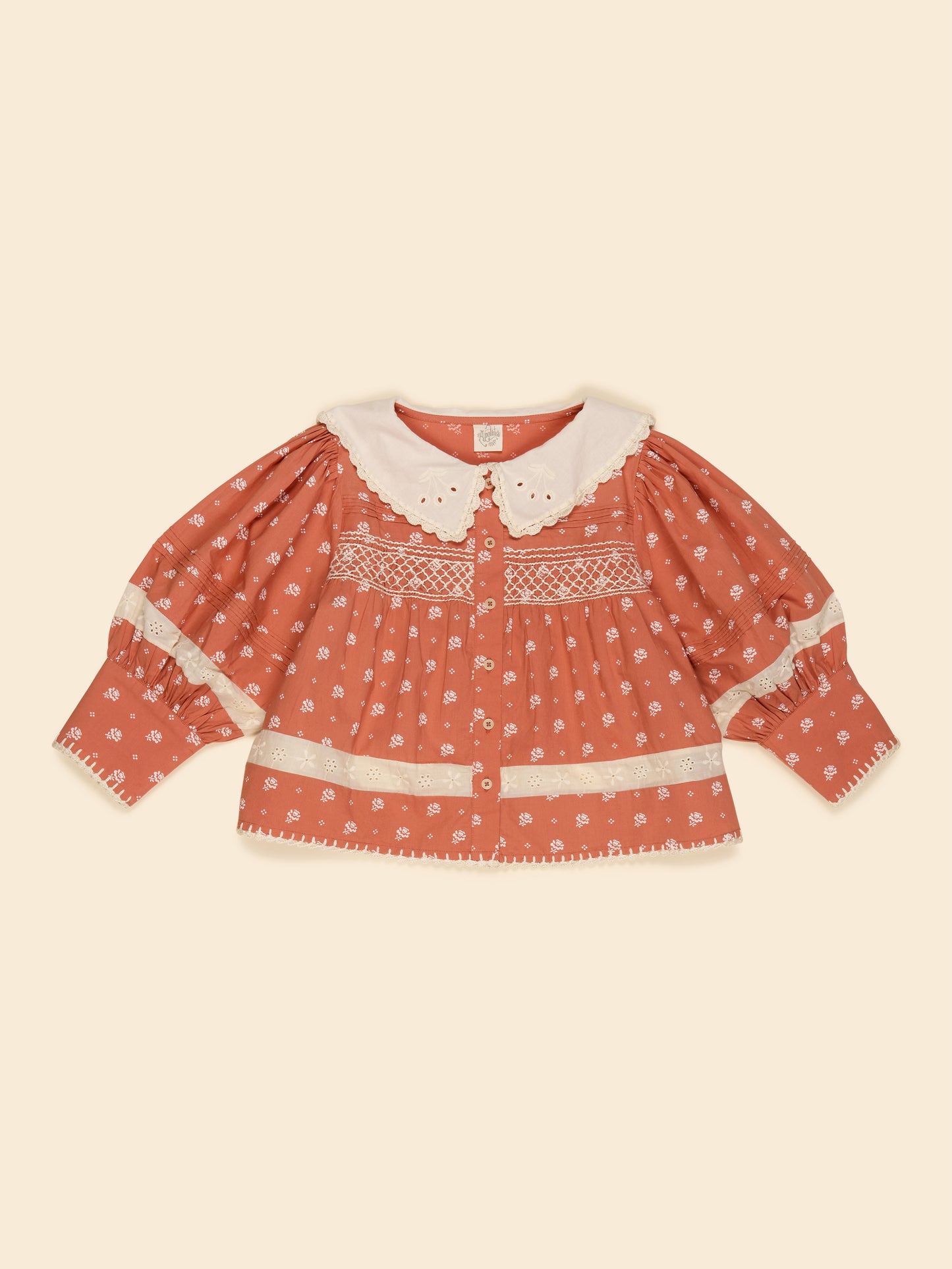 Mountain Calico Jam Lora Blouse
