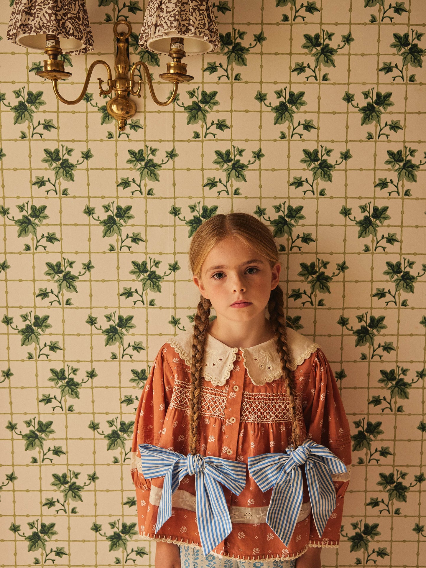 Mountain Calico Jam Lora Blouse