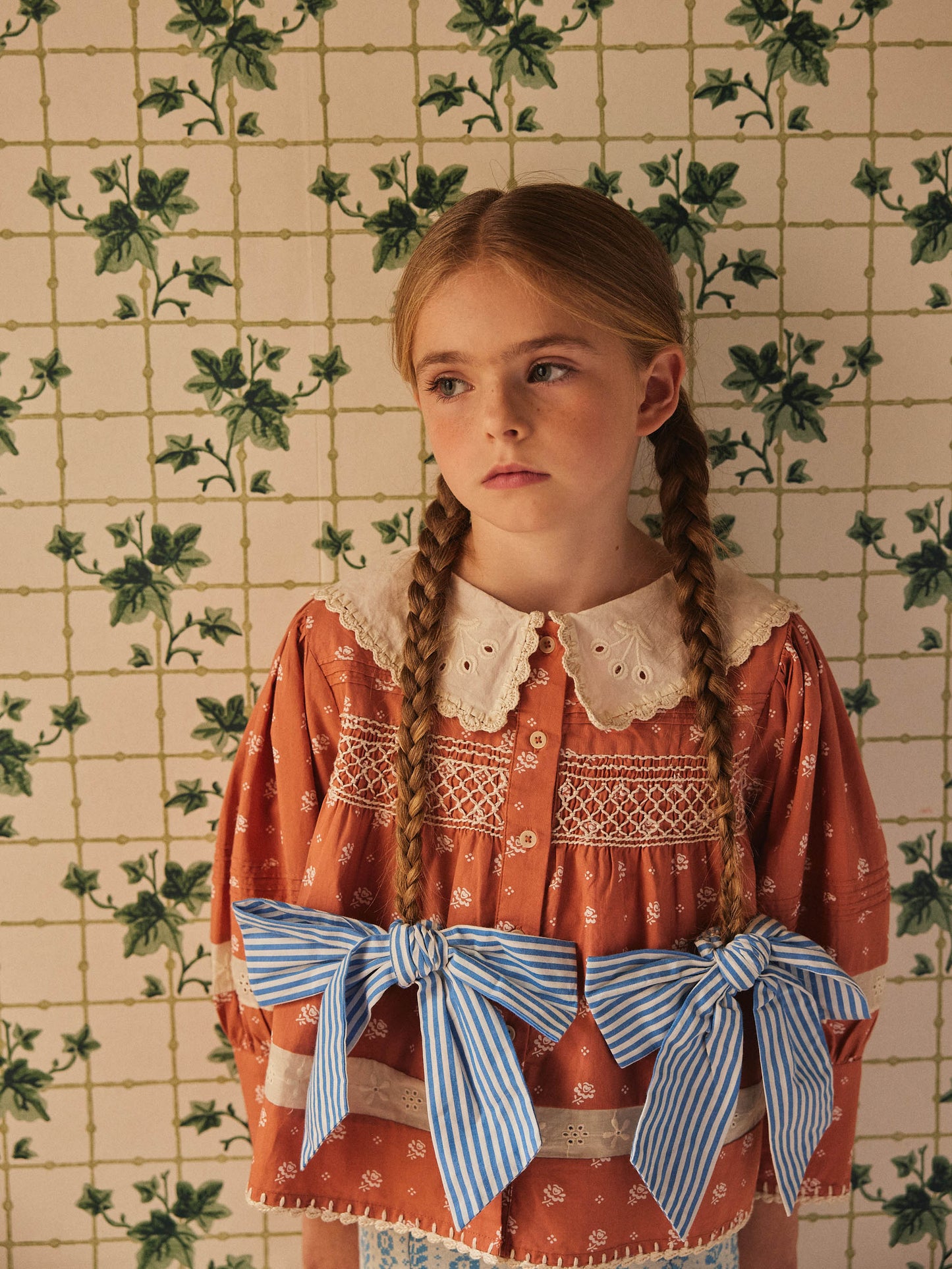 Mountain Calico Jam Lora Blouse