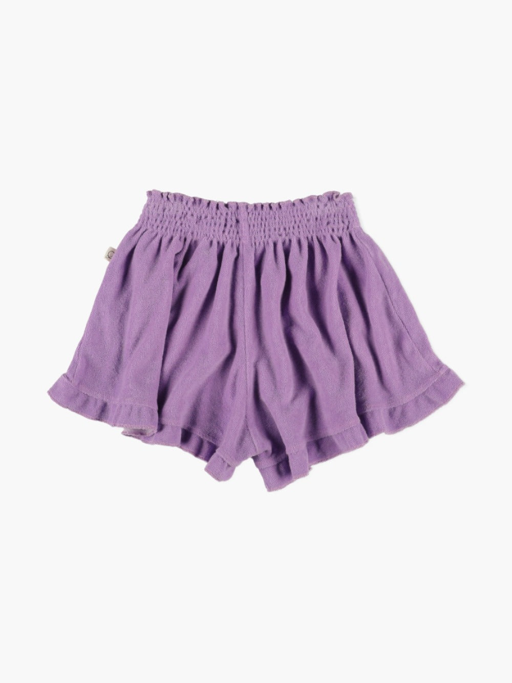 Lilac Towelling Shorts