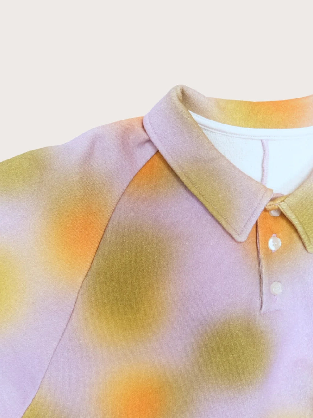 Hazy Print Luka Polo Top