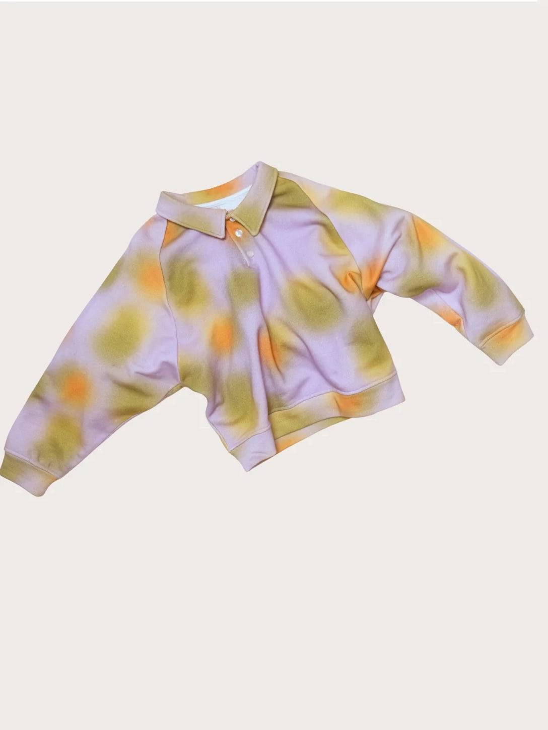 Hazy Print Luka Polo Top