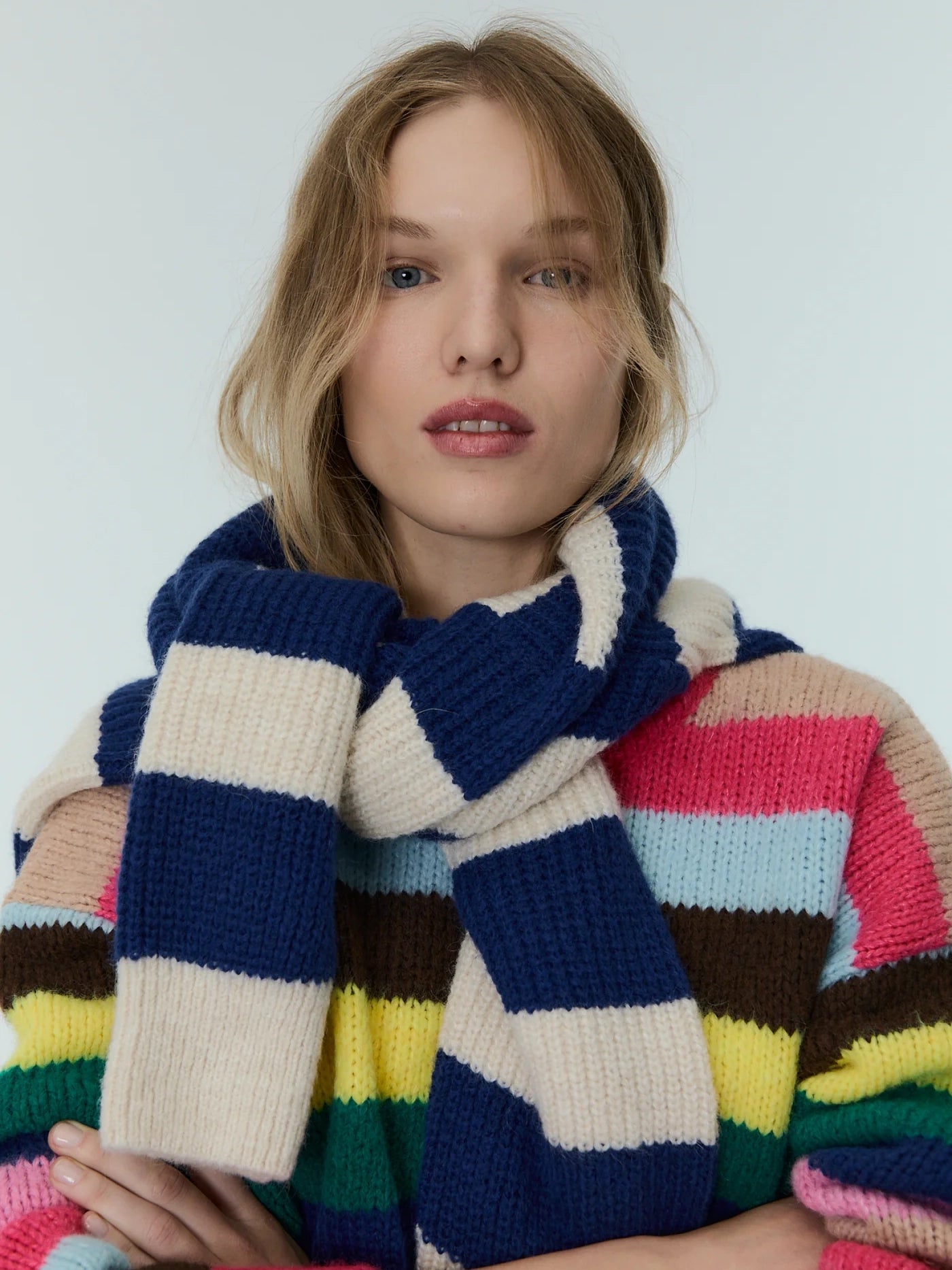 Lund Multicolour Stripe Jumper