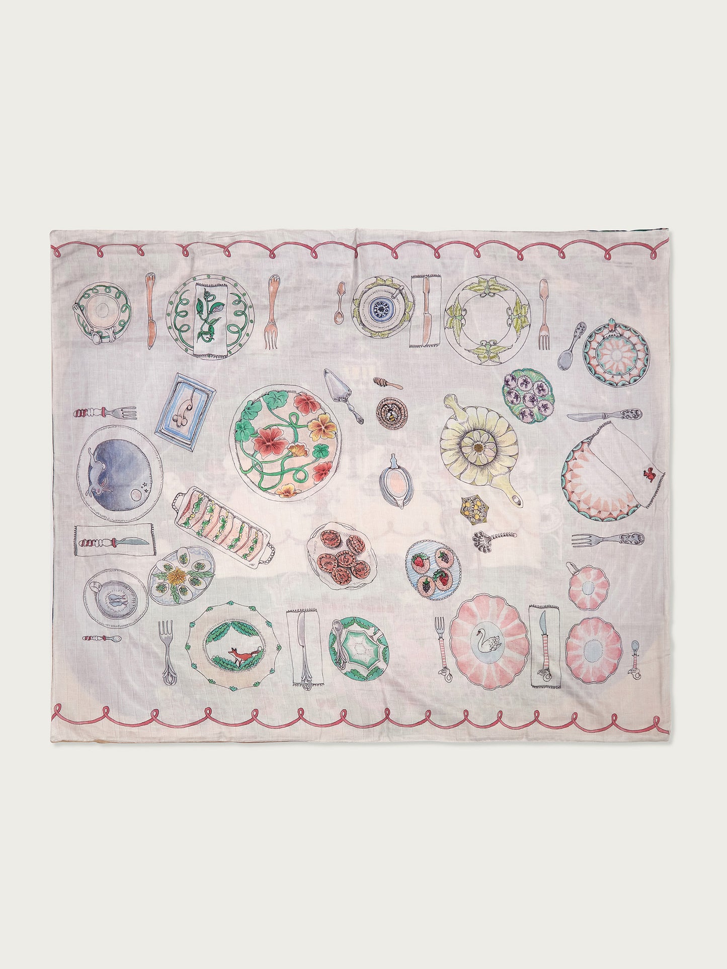 Once Upon A Feast Large Muslin Blanket