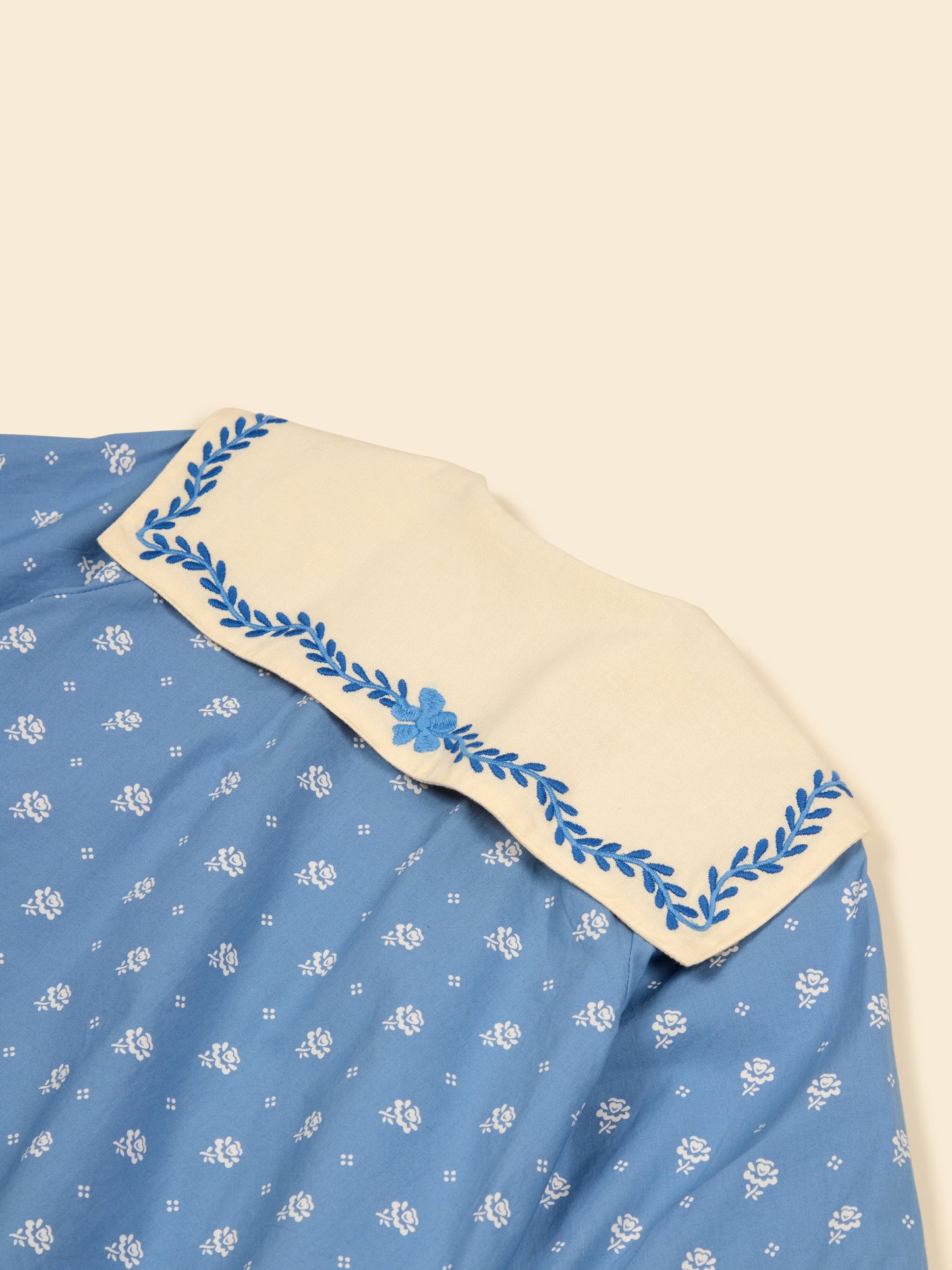 Mountain Calico Blue Maggie Sailor Blouse