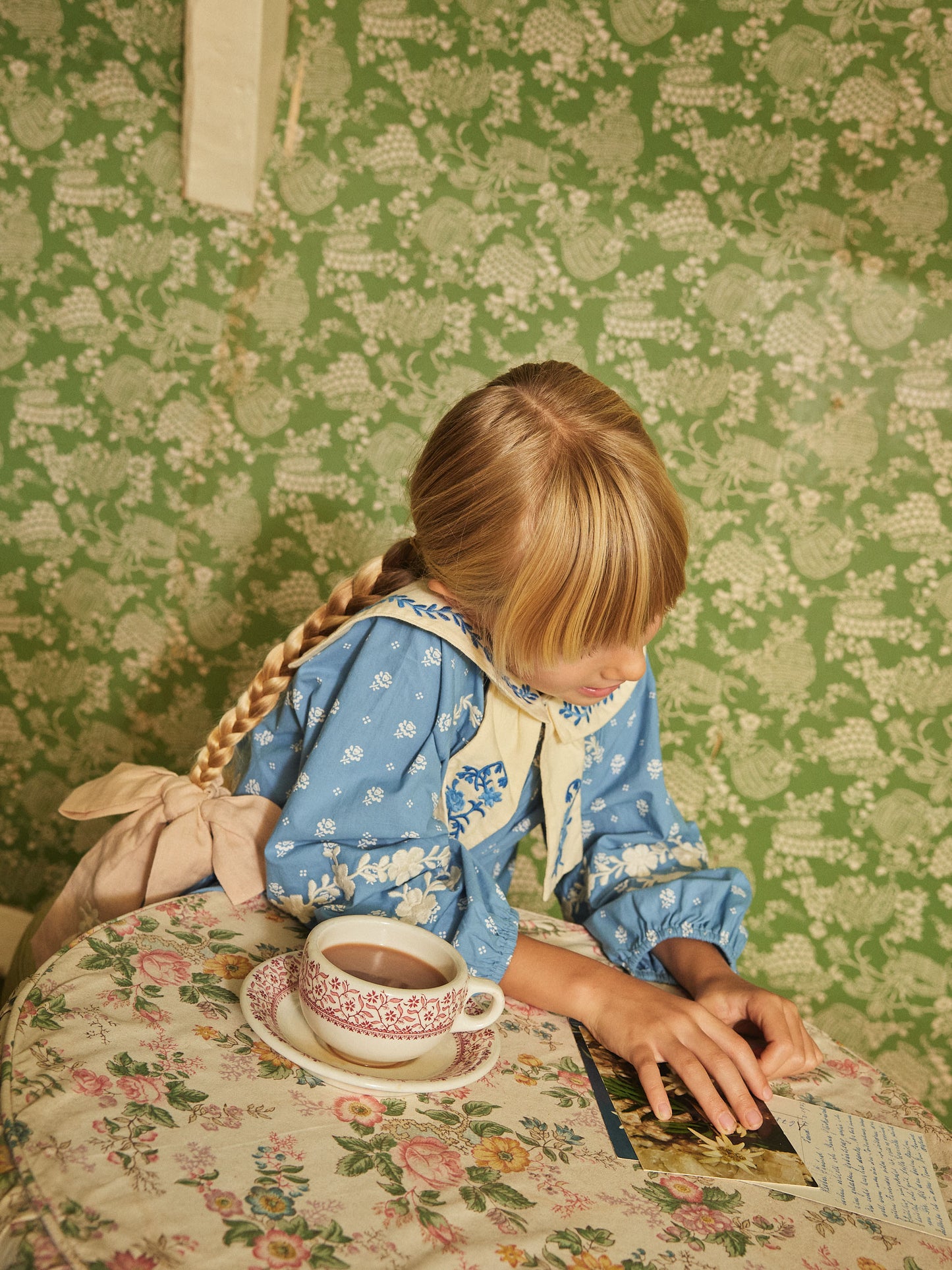 Mountain Calico Blue Maggie Sailor Blouse