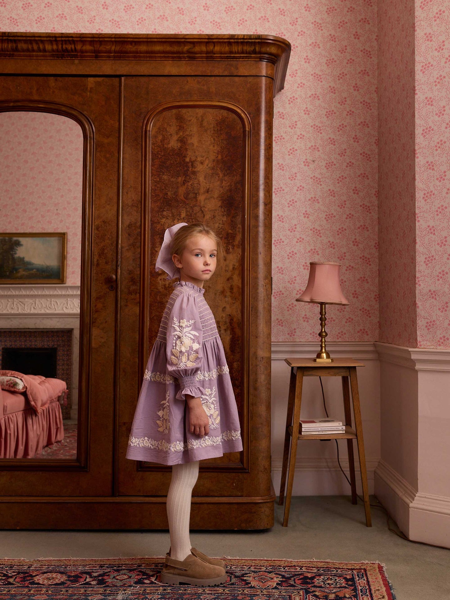 Dusky Lavender Mia Dress