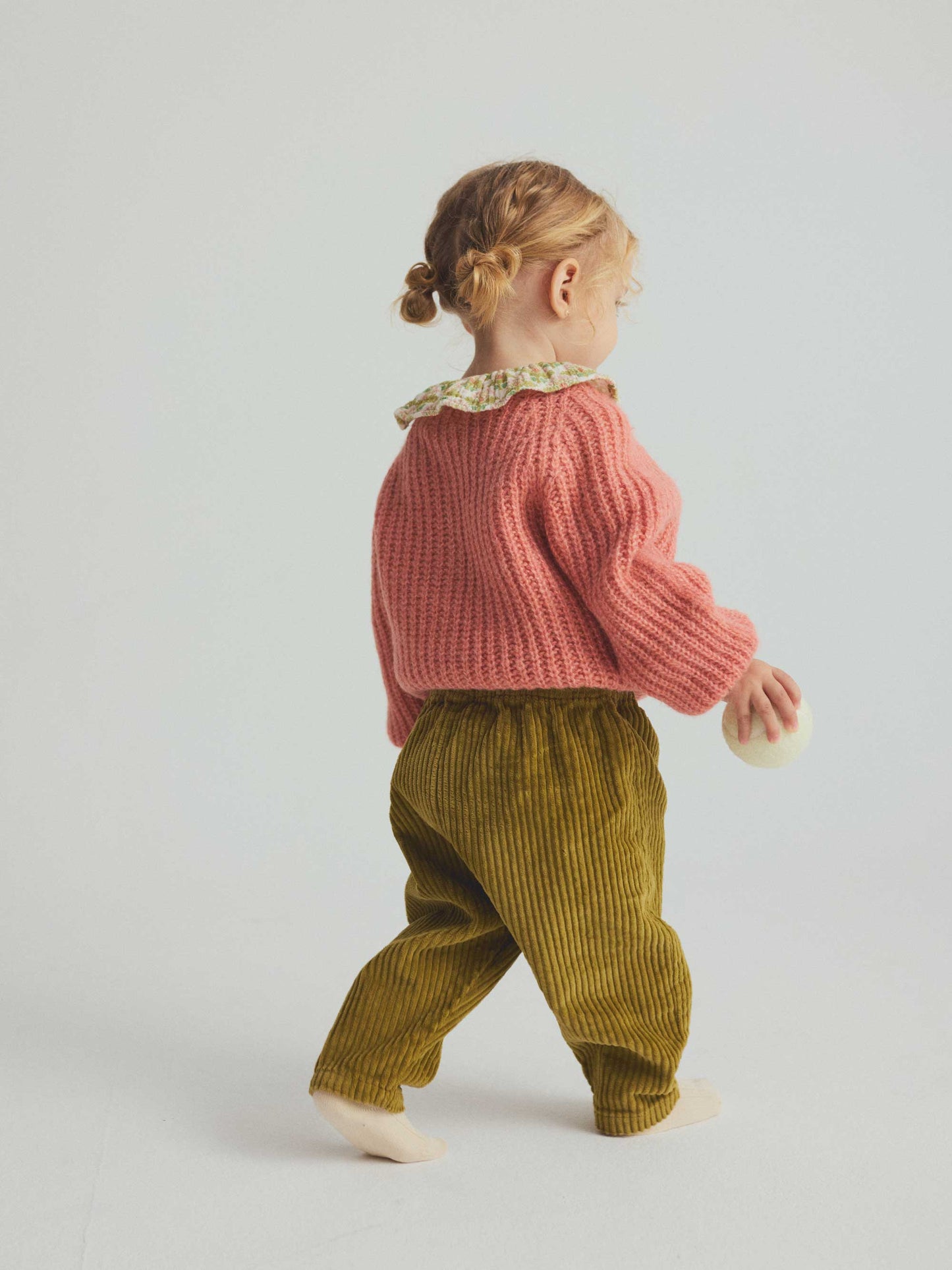 Pink Siena Light Knit Baby Cardigan