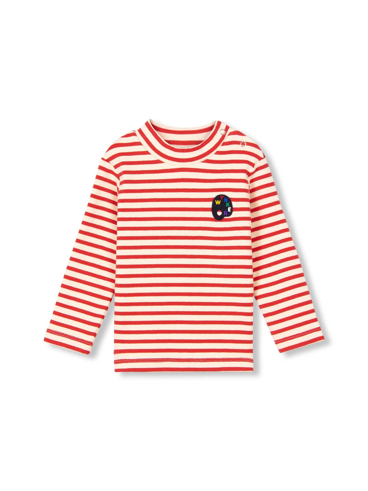 Red Stripe Mini Soft Roll Neck