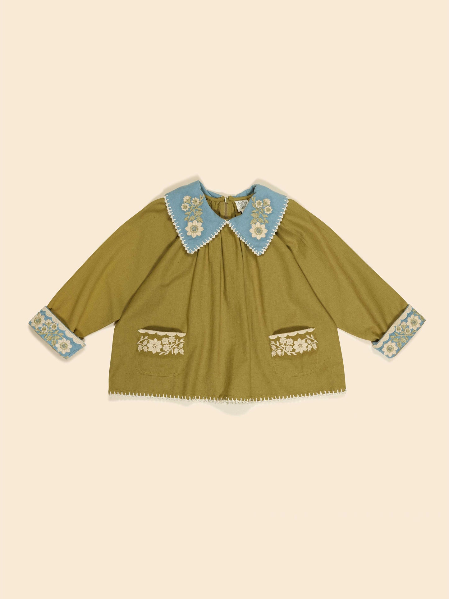 Myra Blouse - Dried Moss