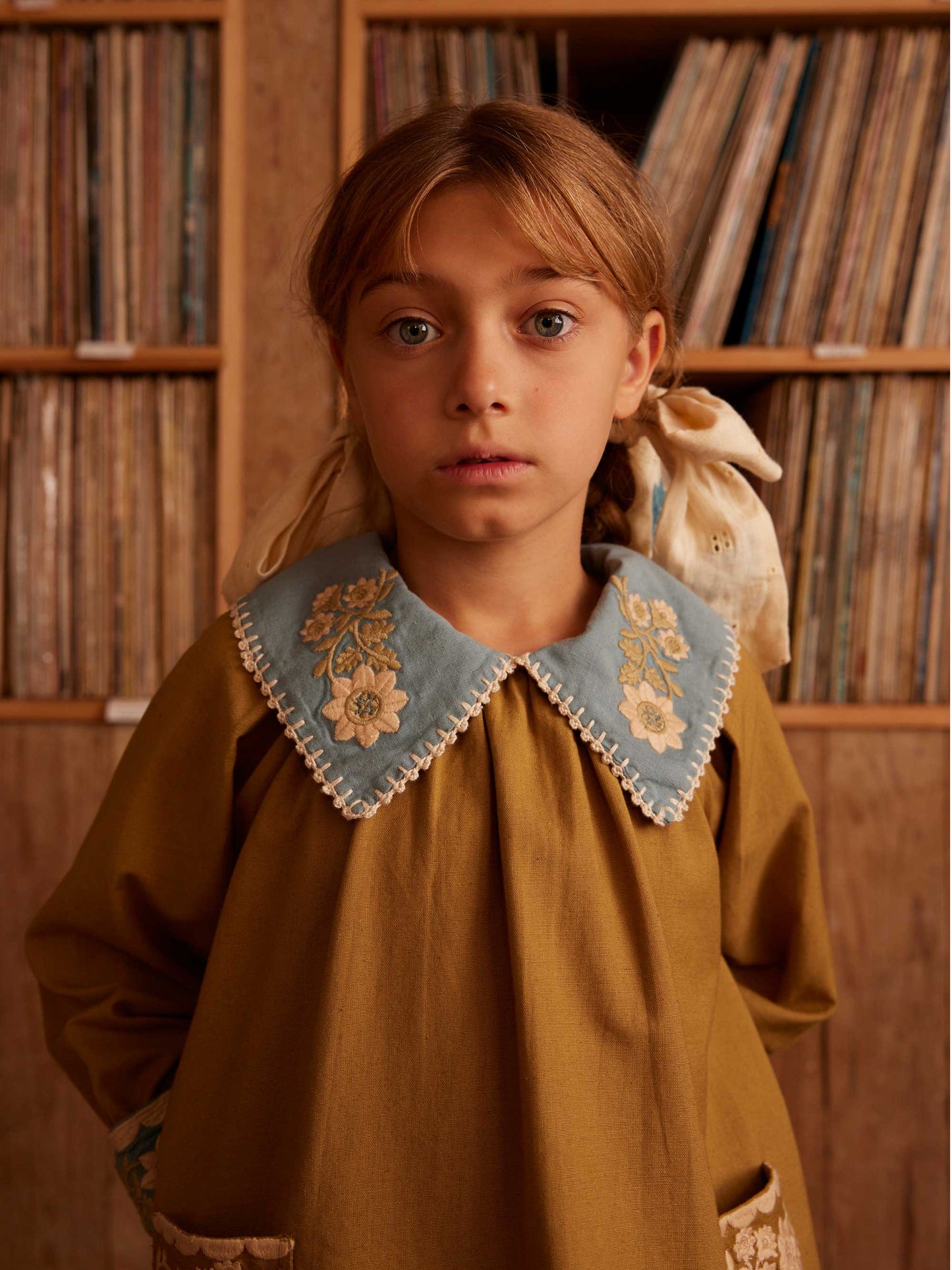 Myra Blouse - Dried Moss