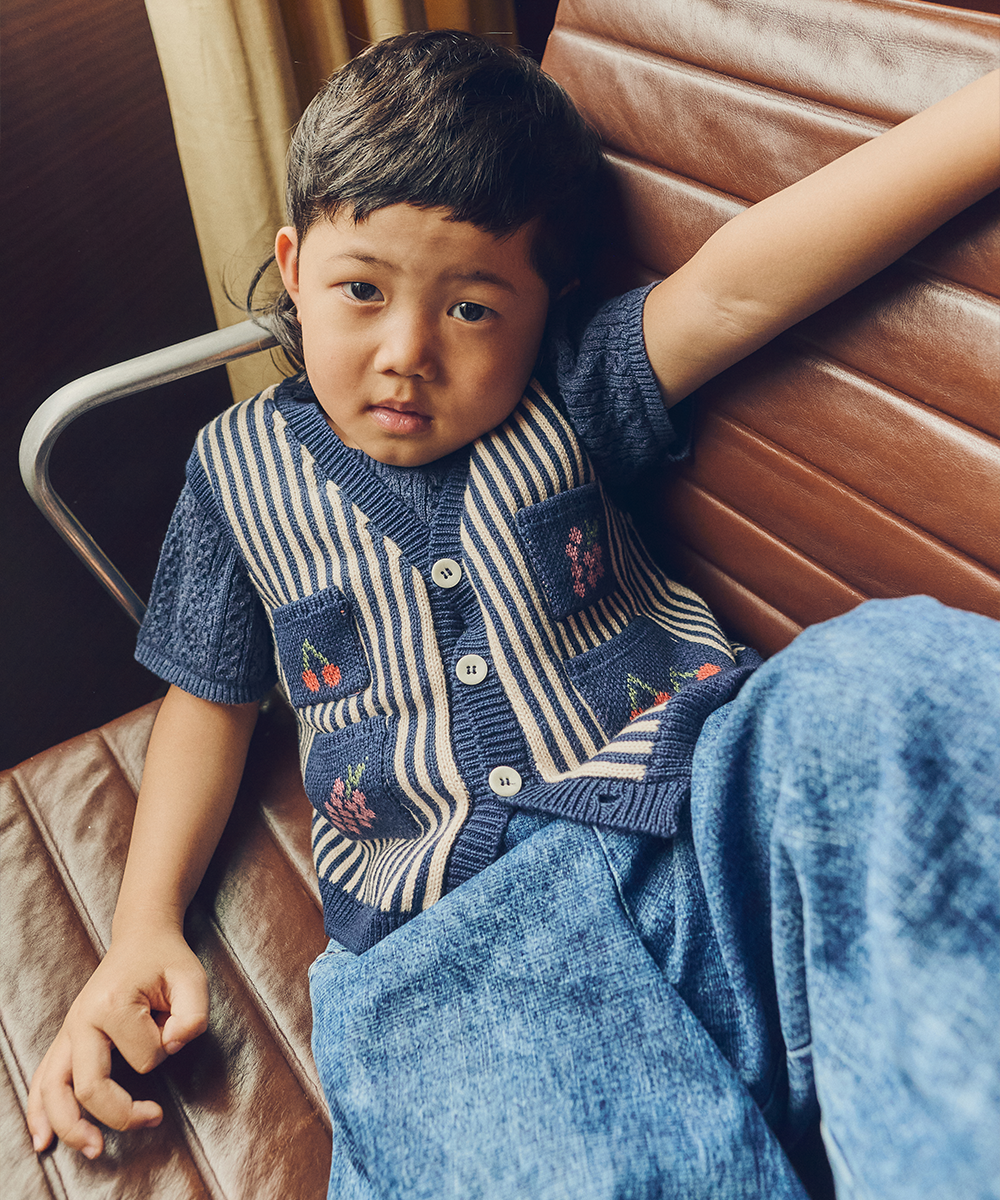 Navy Shopping Waistcoat