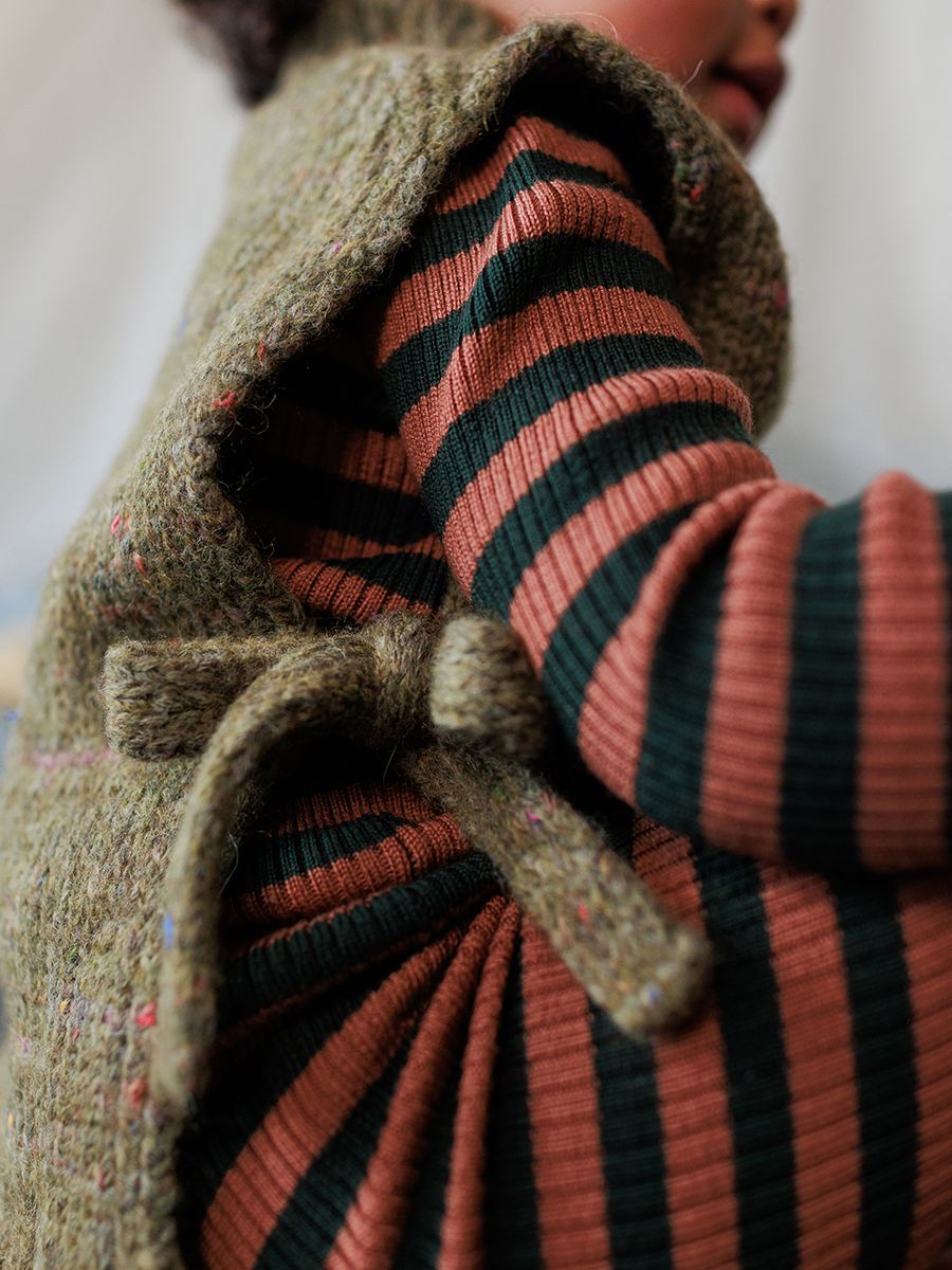 Ivy & Sandalwood Stripe Sylfaen Top