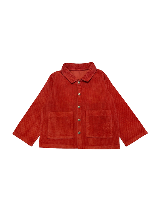 Vermillion Cord Shirt