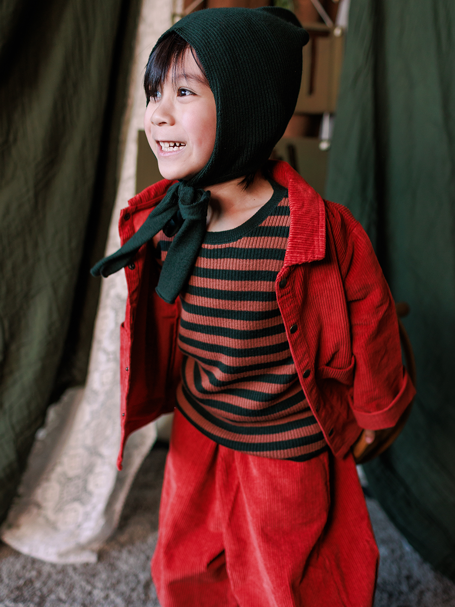 Vermillion Cord Shirt