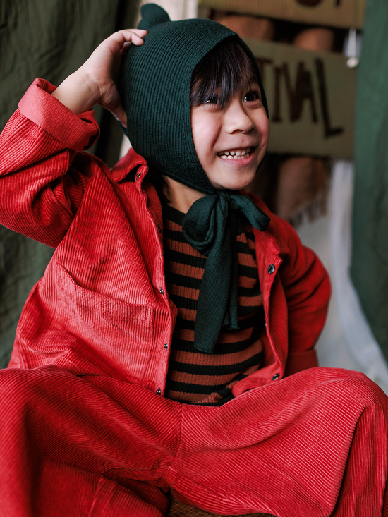 Vermillion Cord Shirt