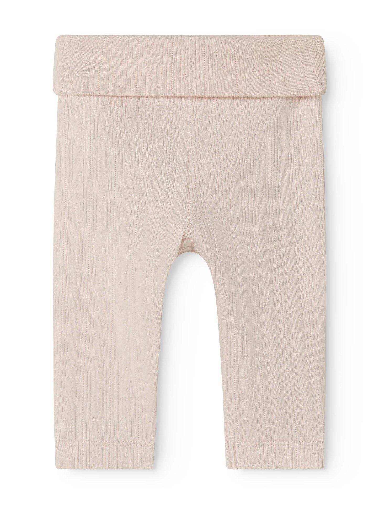 Misty Pink Pointelle Piva Leggings