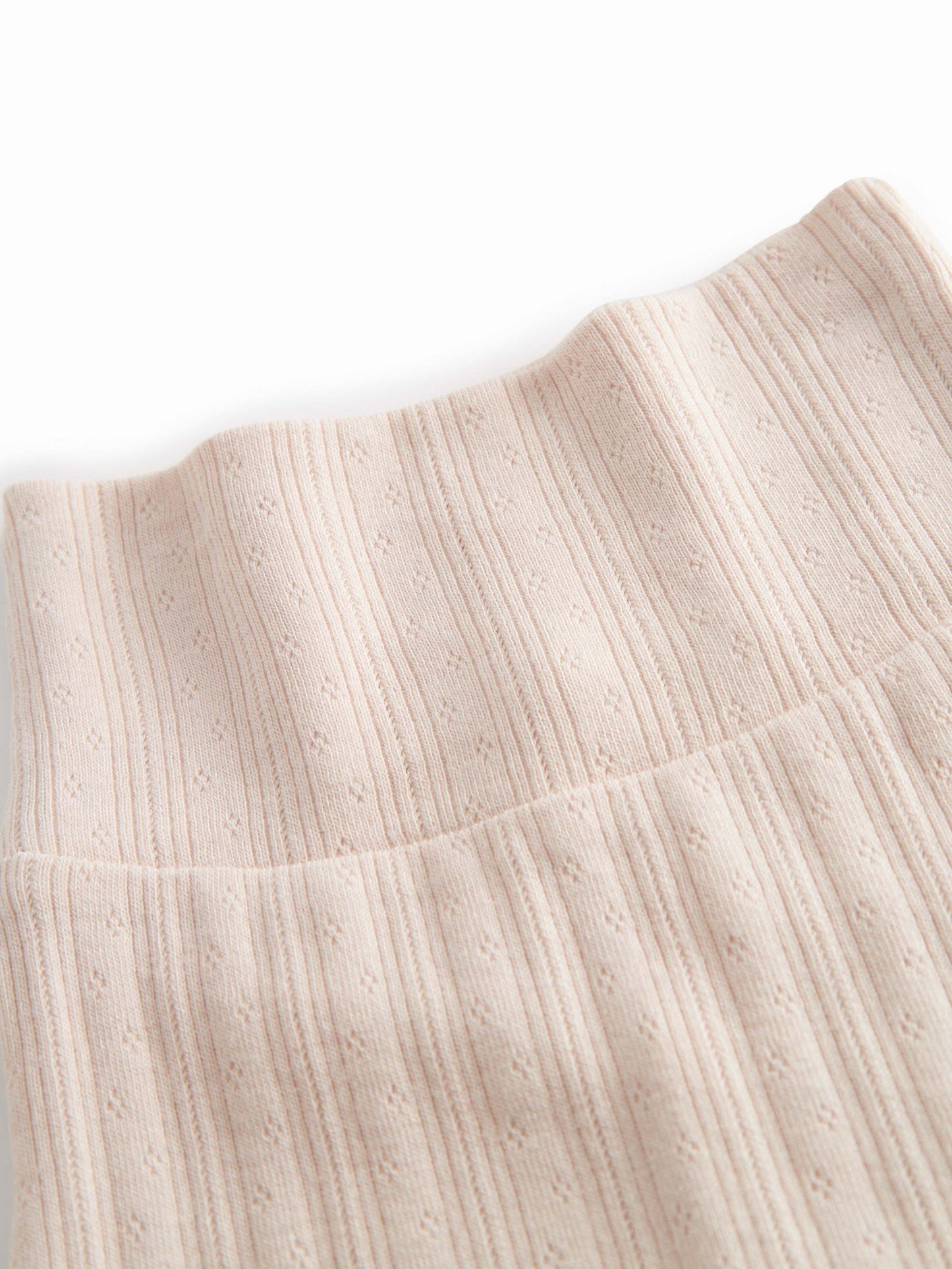 Misty Pink Pointelle Piva Leggings