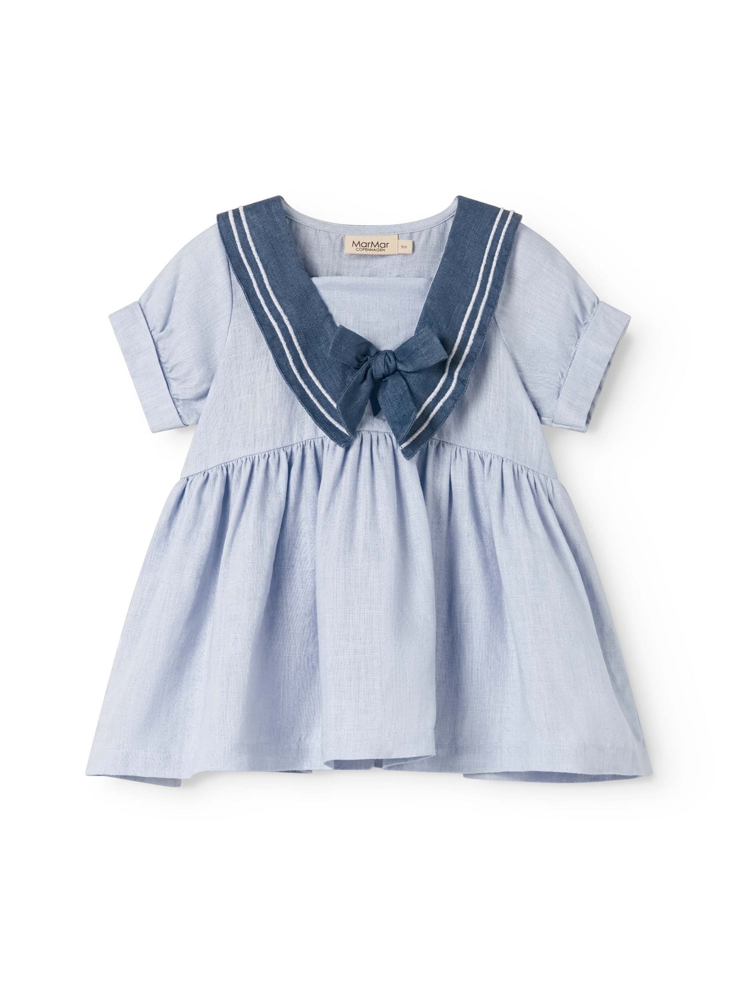Blue Mist Daki Baby Sailor Dress