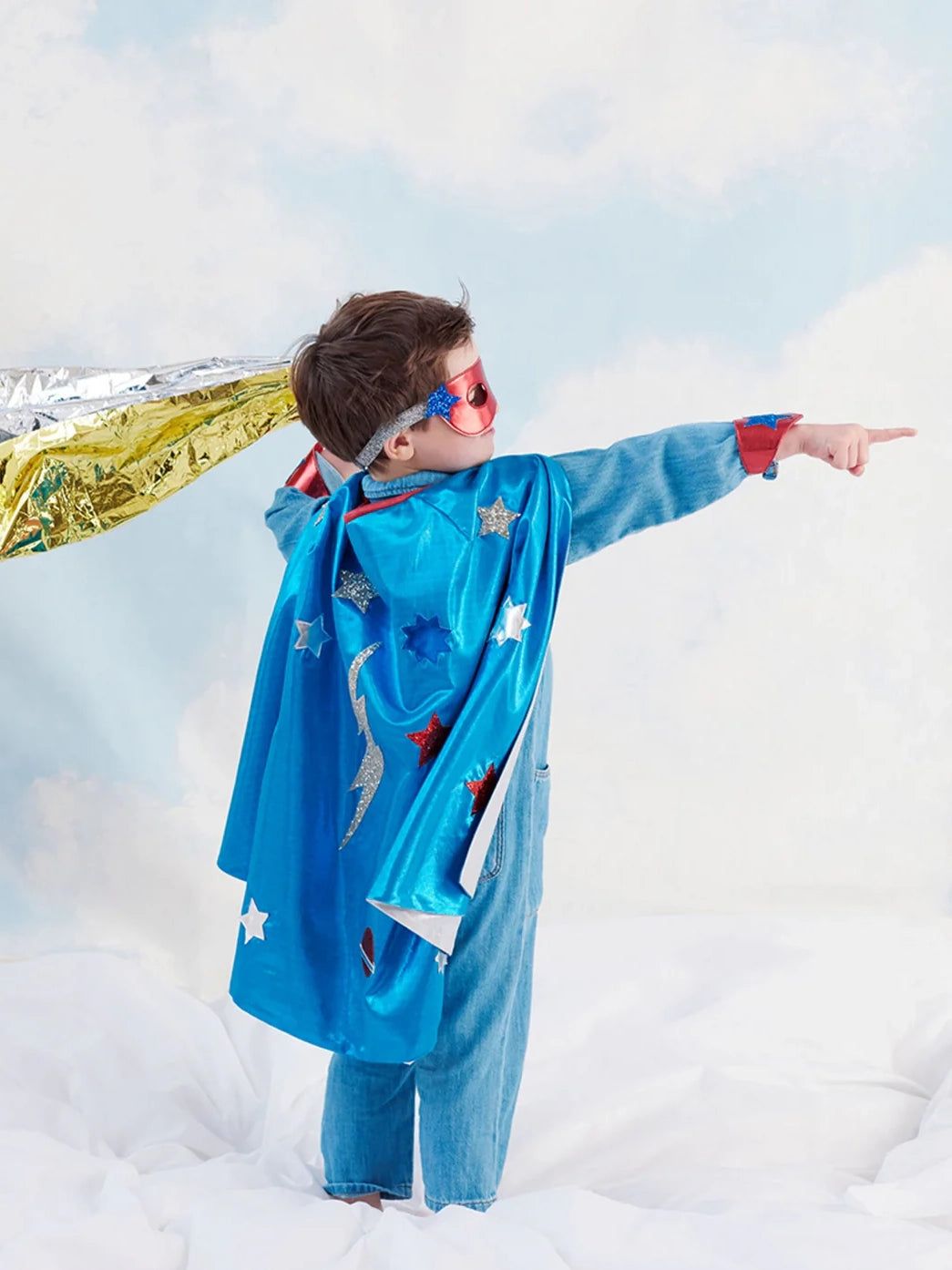 Blue Superhero Costume