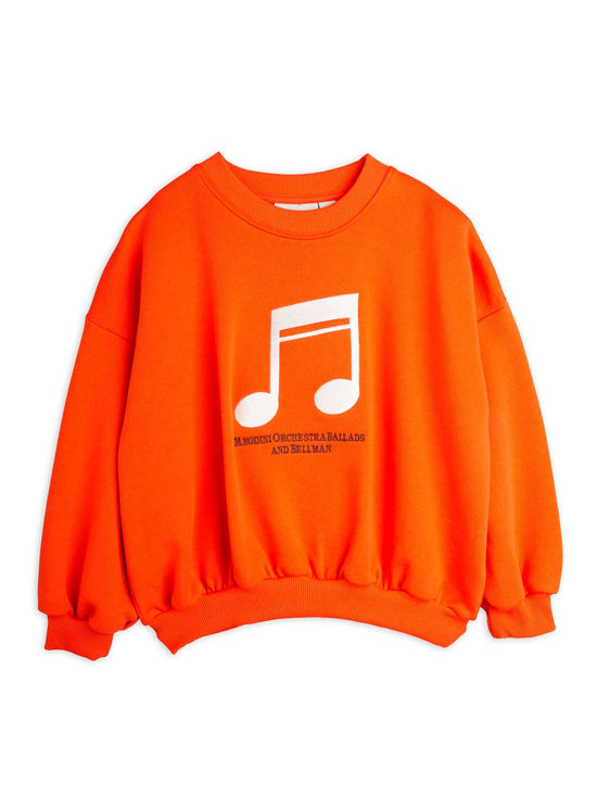 Red Note Emblem Sweatshirt