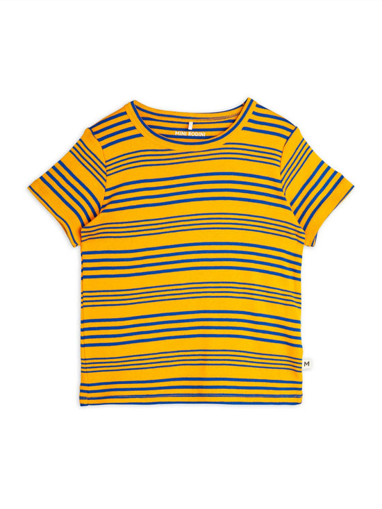 Orange Striped T-Shirt