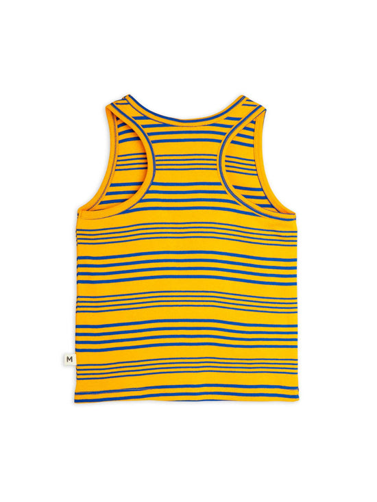 Orange Striped Tank