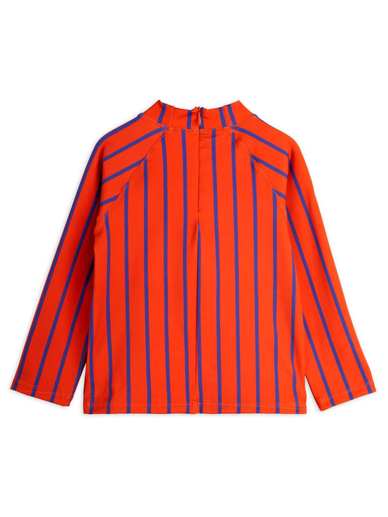 Vertical Stripe Long Sleeve UV Top