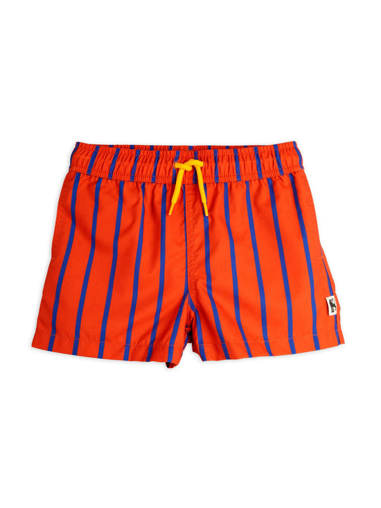 Vertical Stripe AOP Swim Shorts