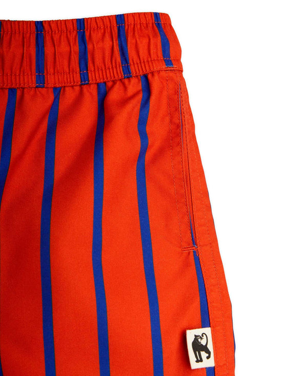 Vertical Stripe AOP Swim Shorts