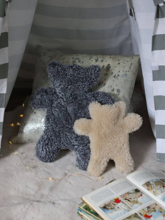 Moonlight Sheepskin Teddy Hot Water Bottle