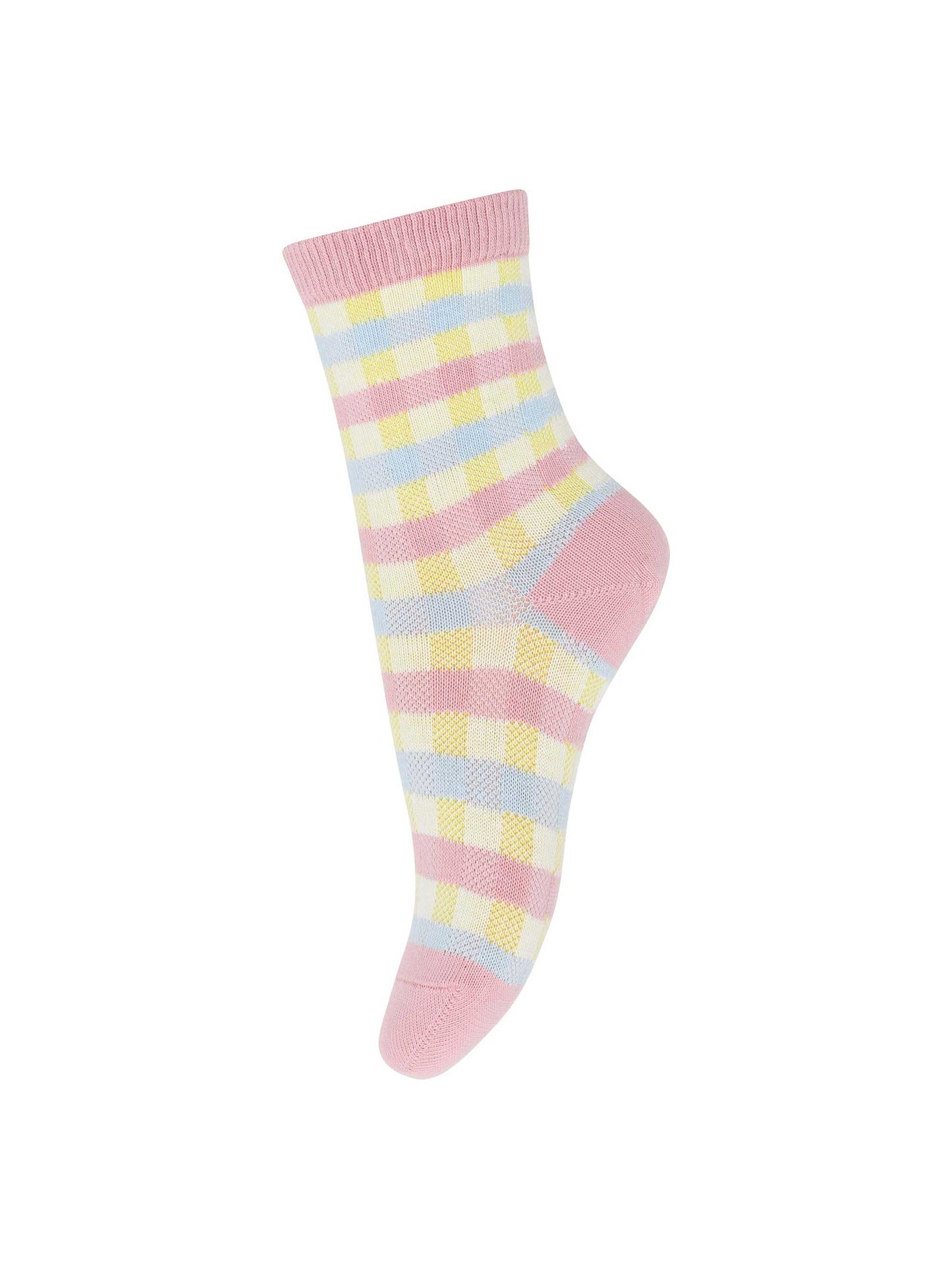 Load image into Gallery viewer, Pink Checked Socks
