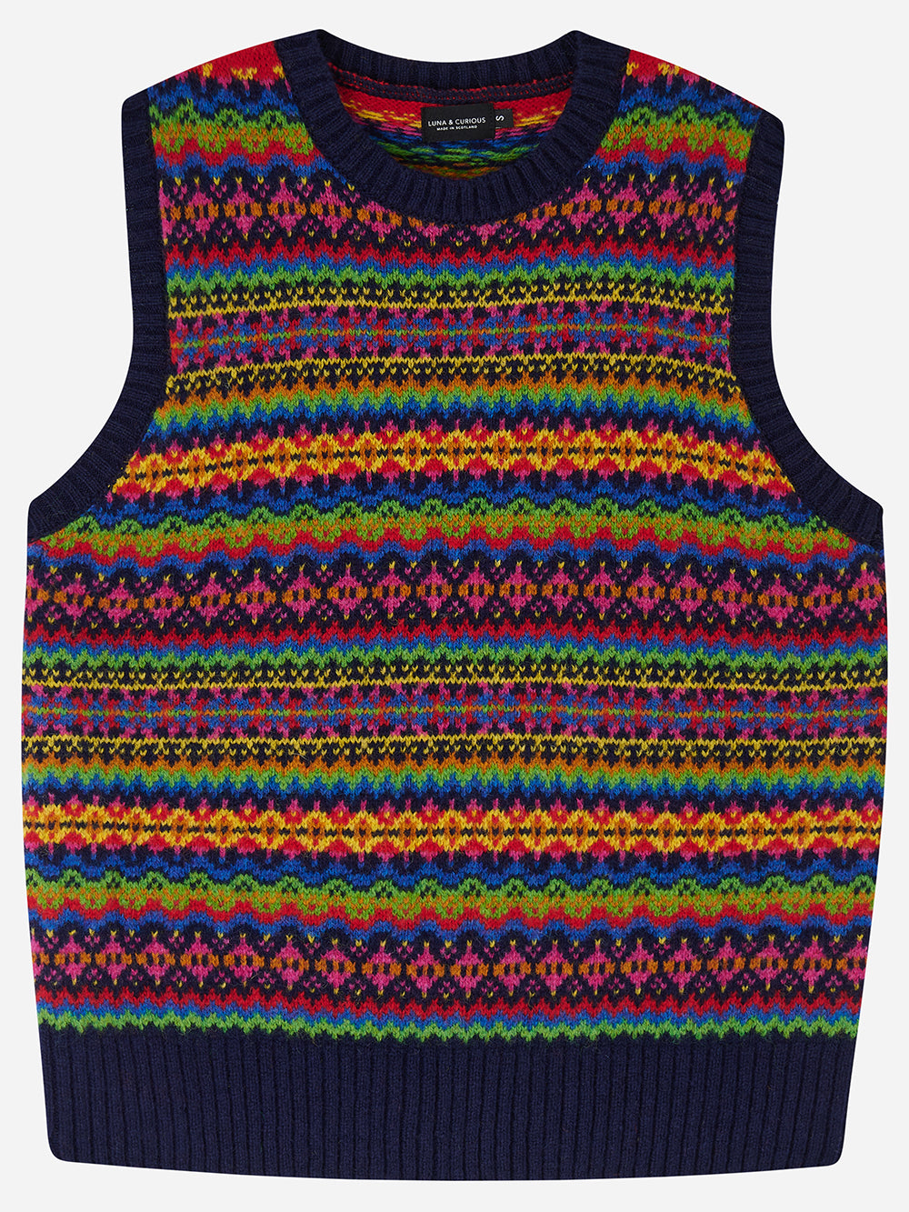 Multicolour Fairisle Vest