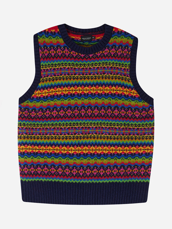 Multicolour Fairisle Vest