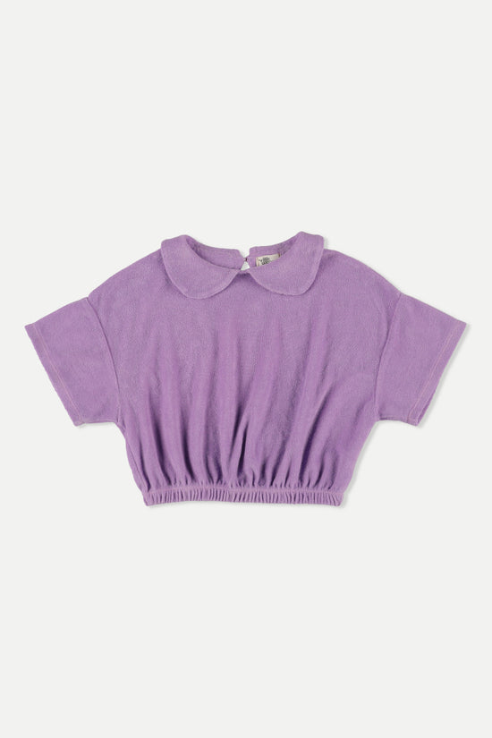 Lilac Towelling Top