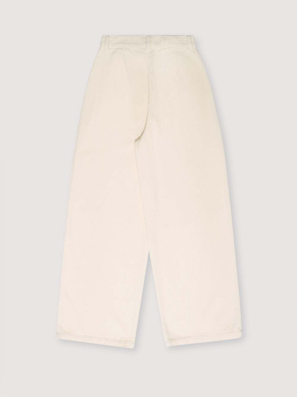 Cream Corduroy Trousers