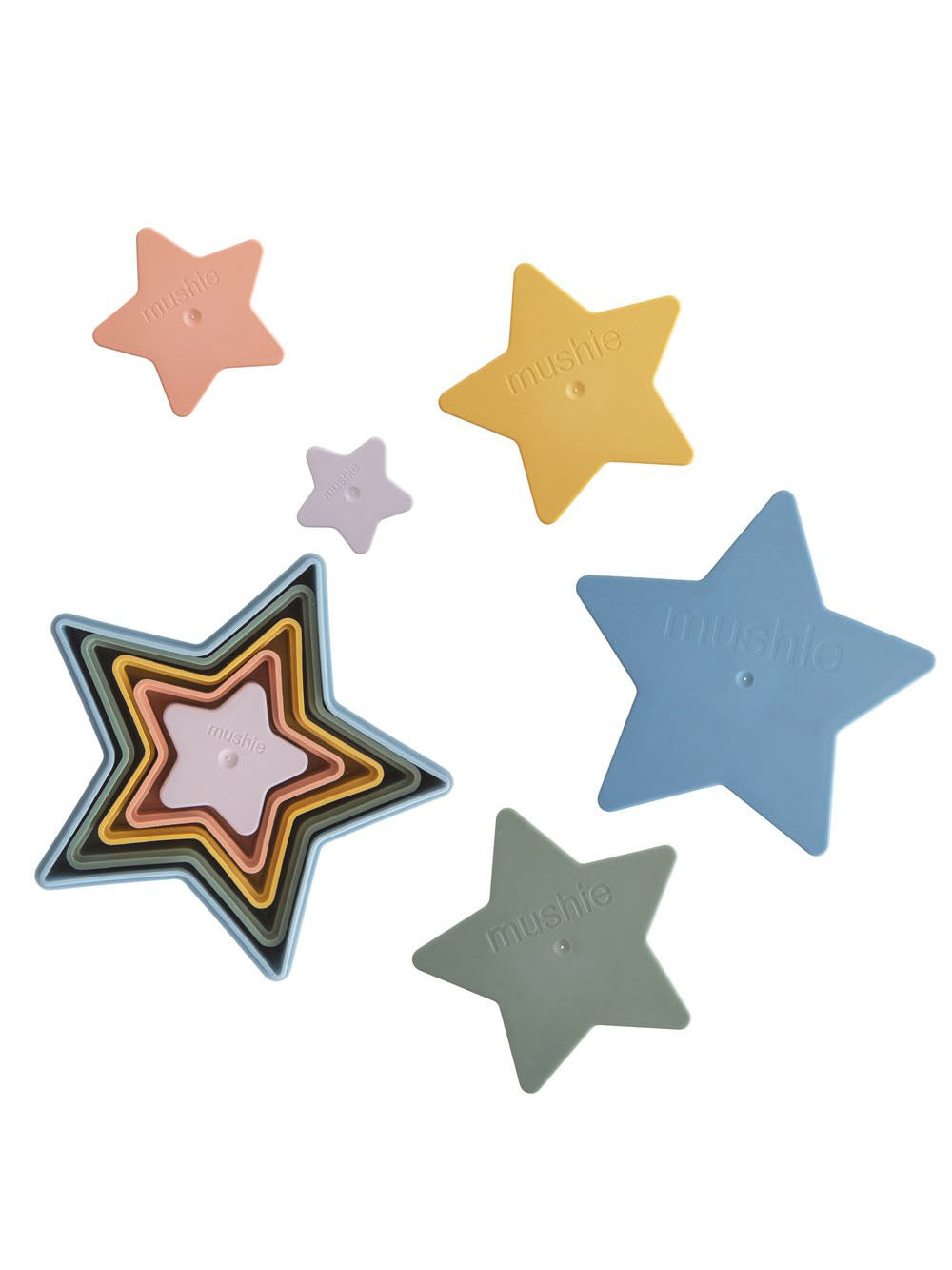 Retro Nesting Stars