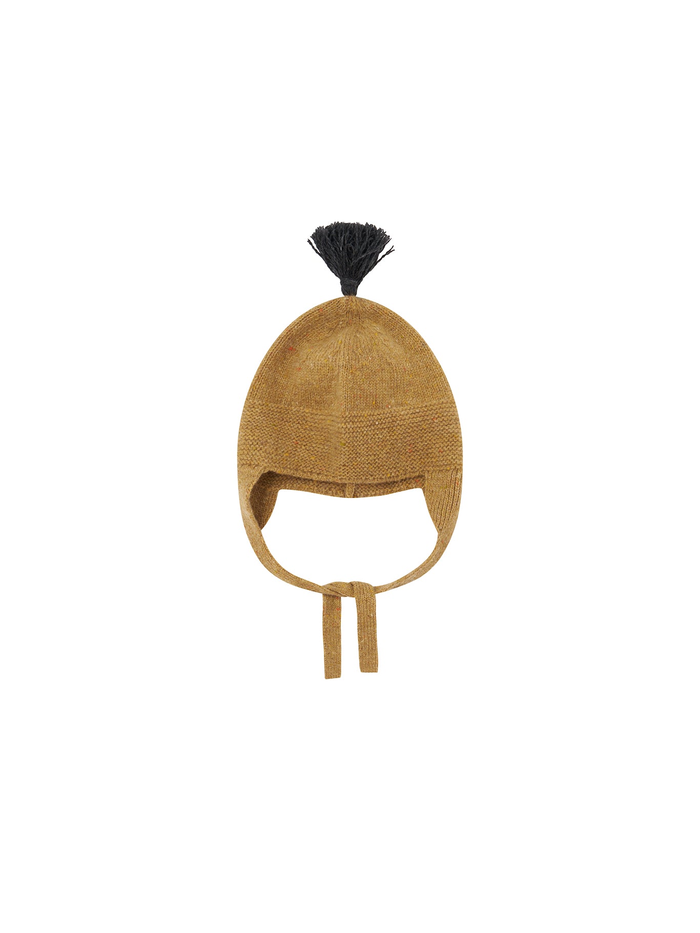 Cocoon Contrast Tassel Hat
