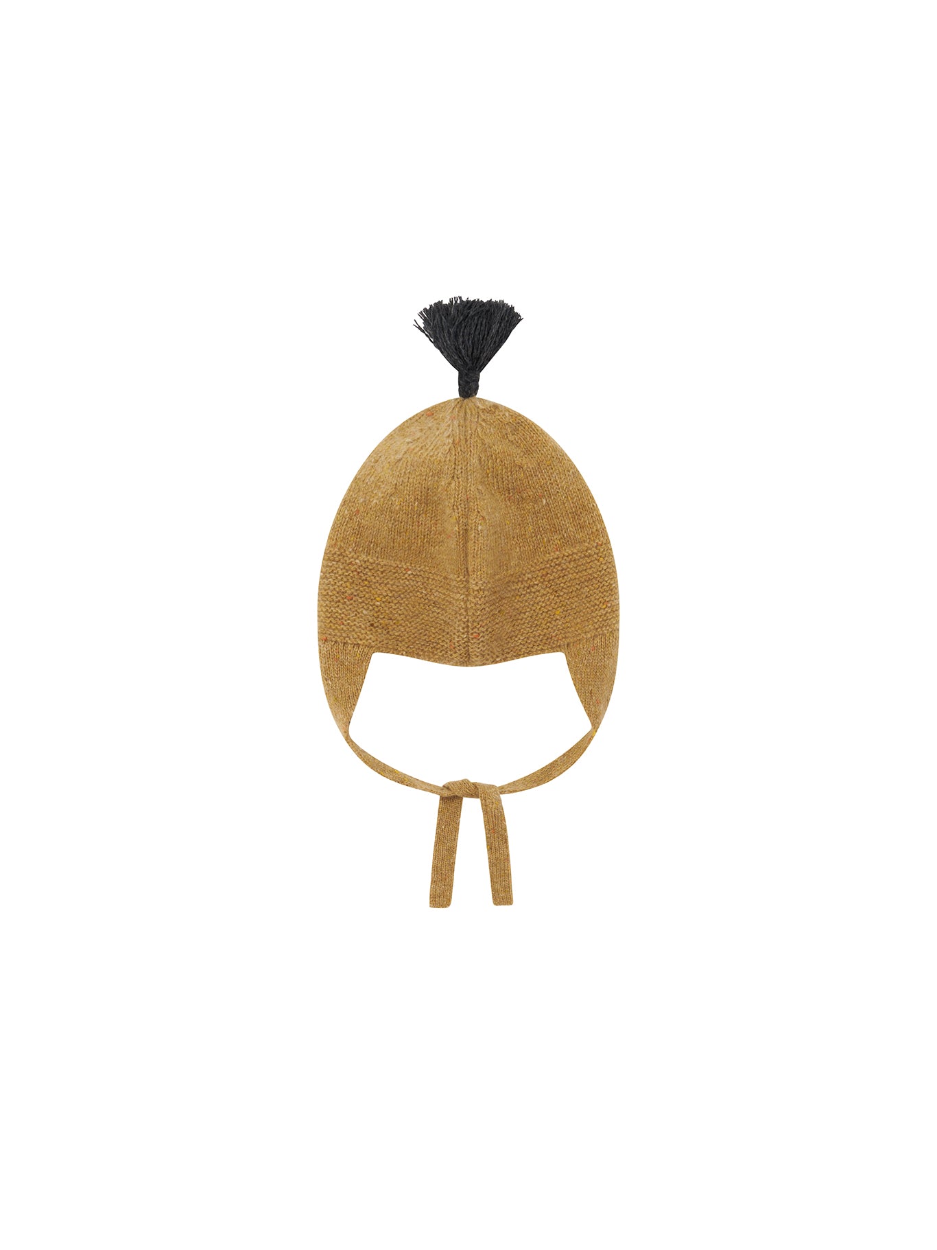 Cocoon Contrast Tassel Hat