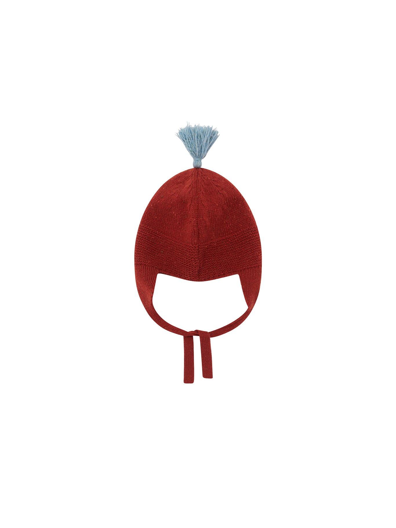 Paprika Contrast Tassel Hat