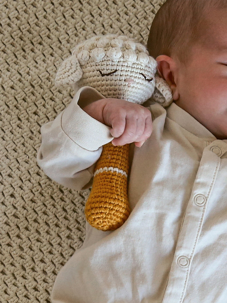 Ochre Lamb Rattle