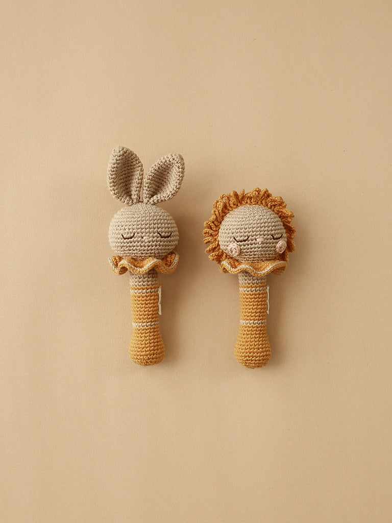 Beti the Bunny Rattle with Bell