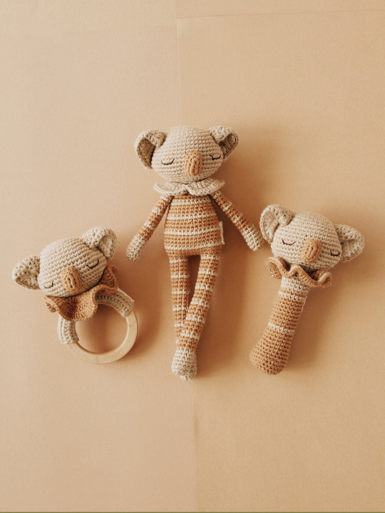 Kurtis the Koala Rattle with Bell